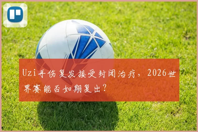 Uzi手伤复发接受封闭治疗，2026世界赛能否如期复出？