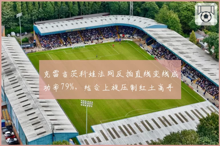 克雷吉茨科娃法网反拍直线变线成功率79%，结合上旋压制红土高手